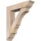 Ekena Millwork Balboa Traditional Smooth Bracket w/ Offset Brace, Douglas Fir, 7 1/2"W x 32"D x 36"H BKT0806X32X36BOA01SDF - alternate 1